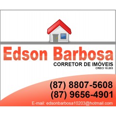 EDSON BARBOSA - Corretor de imóveis