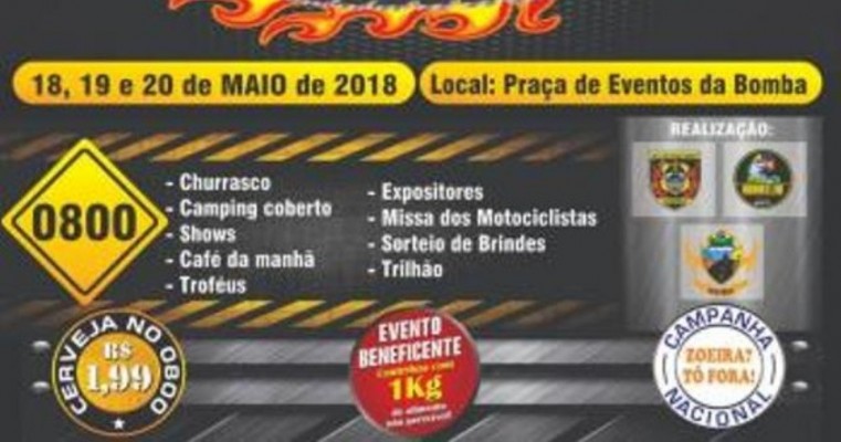 12ª EDIÇÃO SALGUEIRO MOTO FEST SERÁ REALIZADA NESTE FINAL DE SEMANA.