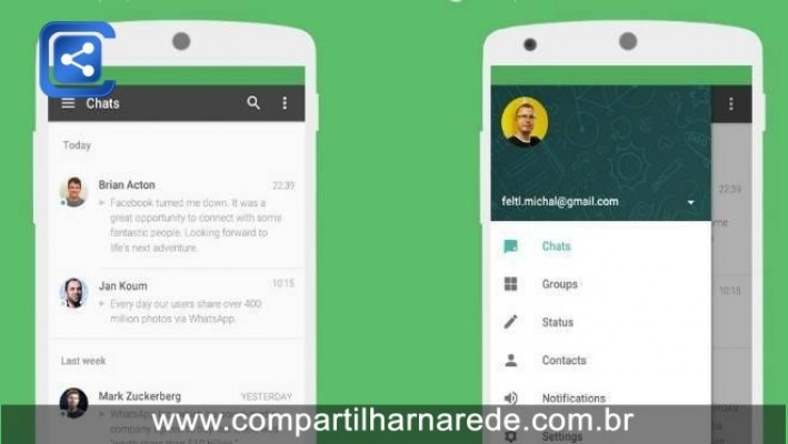 Atualização deixa WhatsApp de cara nova no Android