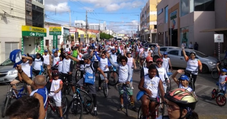 Prefeitura Municipal realizou 1º Grande Passeio Ciclístico de Salgueiro-PE 