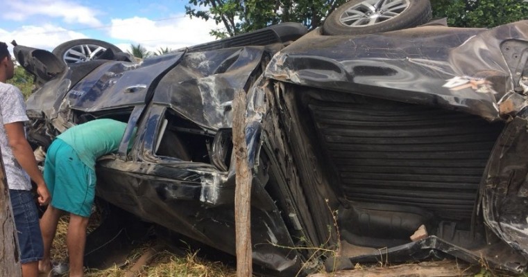 Prefeito de Belmonte sofre acidente e é socorrido para Serra Talhada-PE