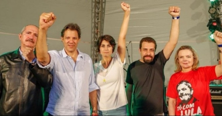 Manuela será vice de Lula e Haddad assumirá candidatura no caso de impugnação do ex-presidente, diz fonte