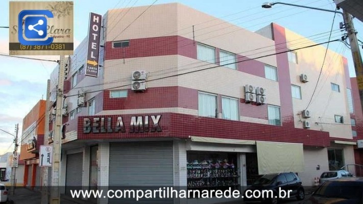 Hotel em Salgueiro, PE - Hotel Santa Clara - Compartilhar na Rede