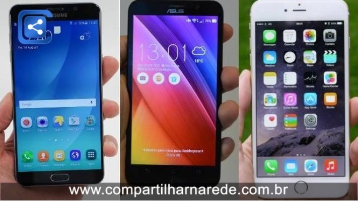 Galaxy Note 5, Zenfone 2, iPhone 6 Plus: qual é a melhor opção?