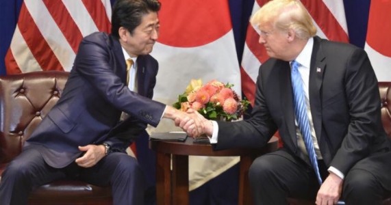 Trump anuncia início de negociações comerciais com o Japão
