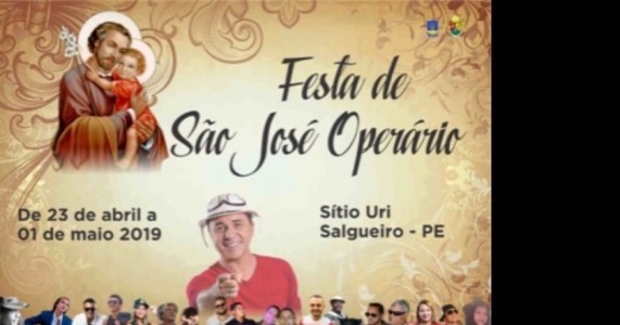 Festejos de São José Operário 2019 no sítio Uri promete ter lotação neste Sábado e Domingo
