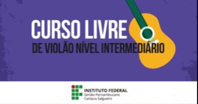 IF Campus Salgueiro divulga resultado da seleção para turmas de violão e técnica vocal