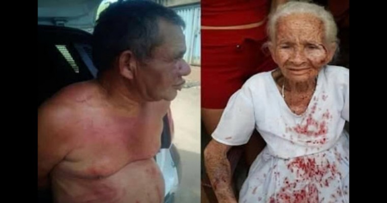 Homem agride mãe idosa e é espancado por vizinhos em Juazeiro do Norte; suspeito foi preso
