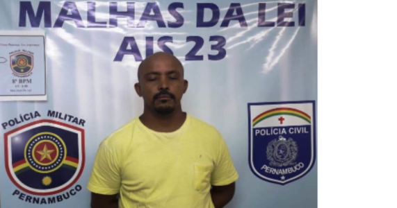 Salgueiro-PE: Malhas da Lei prende acusado de infringir a Lei Maria da Penha
