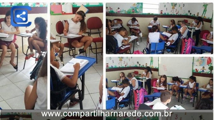 Estudantes em Cedro, PE  - Escola José Jocel Paulo