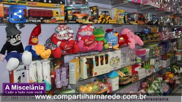 Brinquedos em Cedro, PE – A Miscelânia