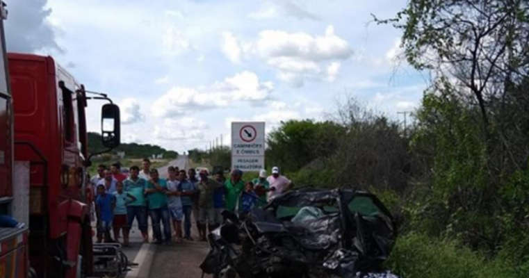 Salgueiro: Acidente próximo ao Residencial Santo Antônio deixa dois homens mortos