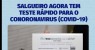 Salgueiro: Prefeito Clebel Cordeiro comemora a chegada dos “Testes Rápido” para identificar o covid-19