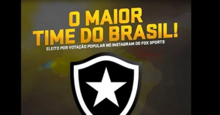 Botafogo supera Flamengo e Vasco e vence enquete popular de Maior Time do Brasil 