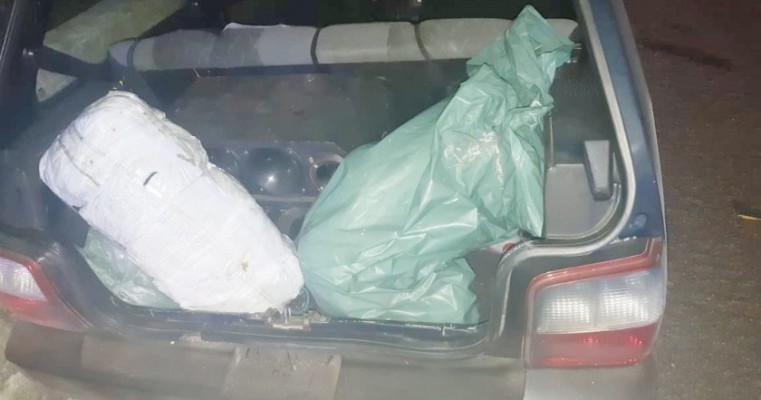 Suspeito de tráfico é detido com 11 kg de maconha após sofrer acidente na BR-232, em Caruaru