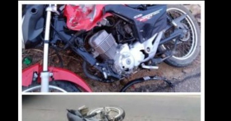 Homem morre em colisão entre duas motos na zona rural de Serrita