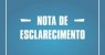 Nota de esclarecimento da Câmara de Vereadores de Salgueiro