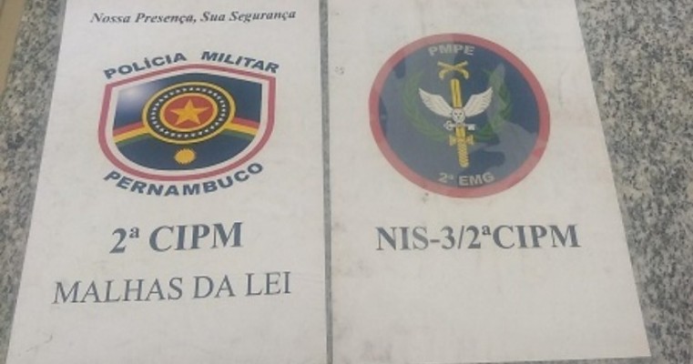 Policiais militares e civis de Cabrobó prendem acusado por posse ilegal de arma, ameaça e estupro de vulnerável