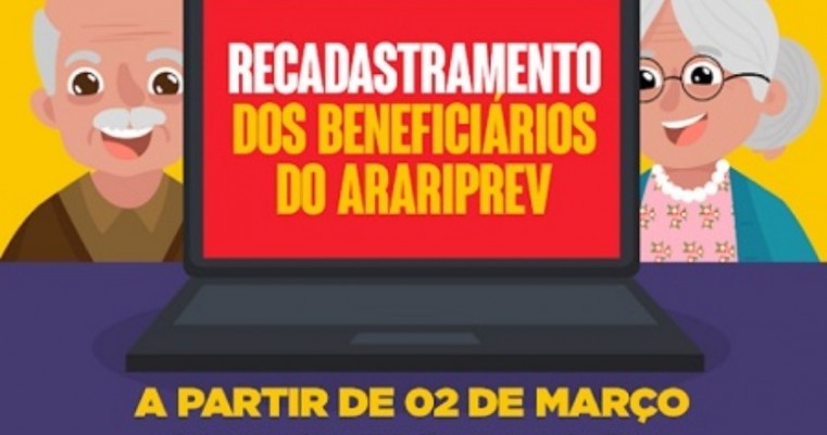 Fundo de Previdência de Araripina inicia recadastramento de beneficiários em março