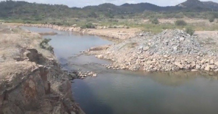 Ministério do Desenvolvimento Regional proíbe banhos e pescas em barragem na zona rural de Salgueiro