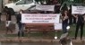 Professores aprovados em concurso público da Prefeitura de Salgueiro fazem mais um protesto reivindicando convocação
