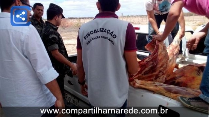 Mais de 1 tonelada de carne bovina imprópria para o consumo é apreendida em Petrolina, PE