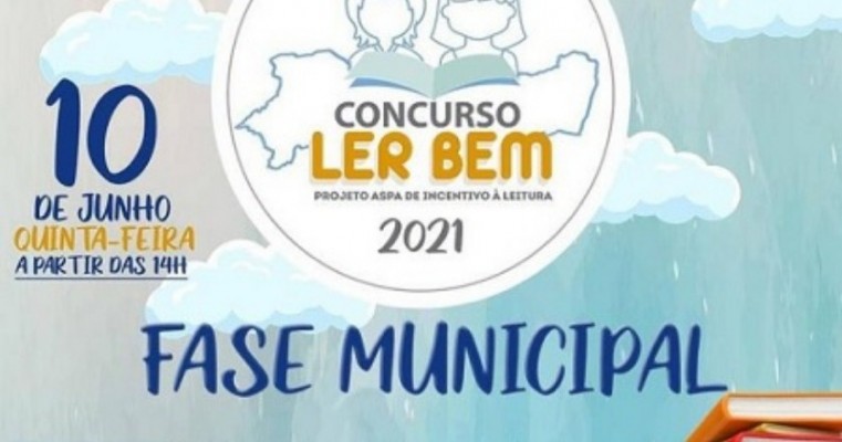Cabrobó recebe Fase Municipal do Concurso Ler Bem nessa quinta-feira