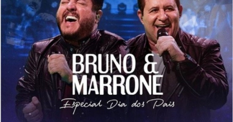 Dupla Bruno e Marrone anuncia show com público para o dia 7 de agosto