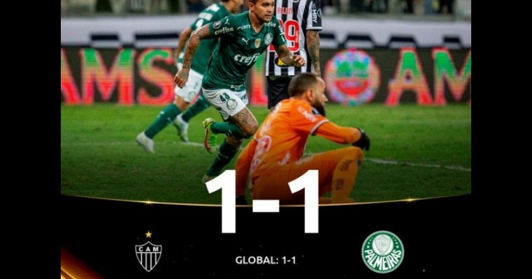 Palmeiras busca empate com Atlético-MG e vai à final da Libertadores- Blog do Francisco Brito