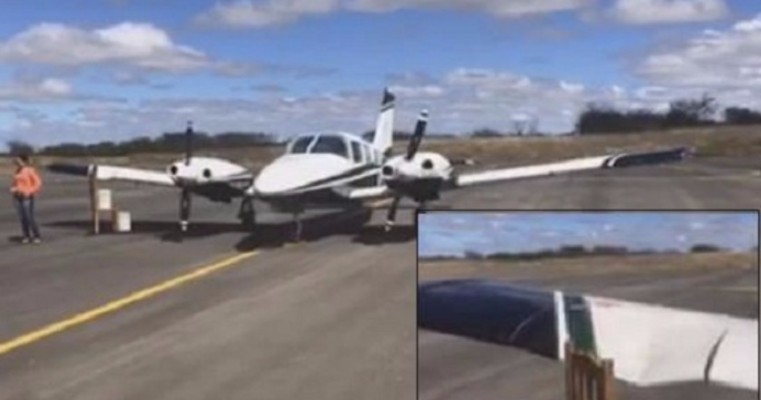 Urubu bate em avião que pousava no Aeroporto de Serra Talhada, no Sertão