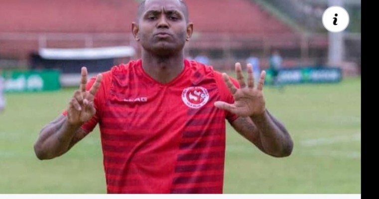 Jobson, ex-Botafogo, de 33 anos, vai disputar o Estadual pelo Lobo-guará. 
