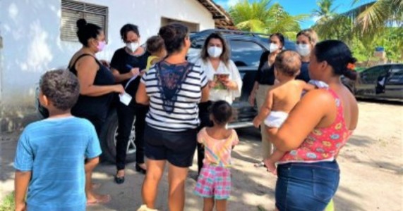 MPF e MPPB realizam verificação in loco sobre caso de crianças vacinadas com doses de adultos em Lucena Paraíba