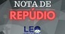 VEREADOR LÉO PARENTE, NOTA DE REPÚDIO.