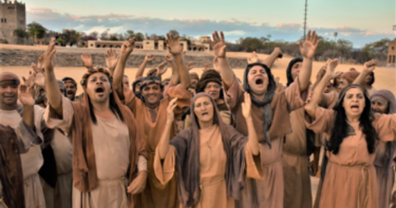 PAIXÃO DE CRISTO DE NOVA JERUSALÉM SELECIONA FIGURANTES