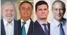 Datafolha: Lula tem 43% das intenções de voto; Bolsonaro, 26%; Moro, 8% e Ciro, 6%