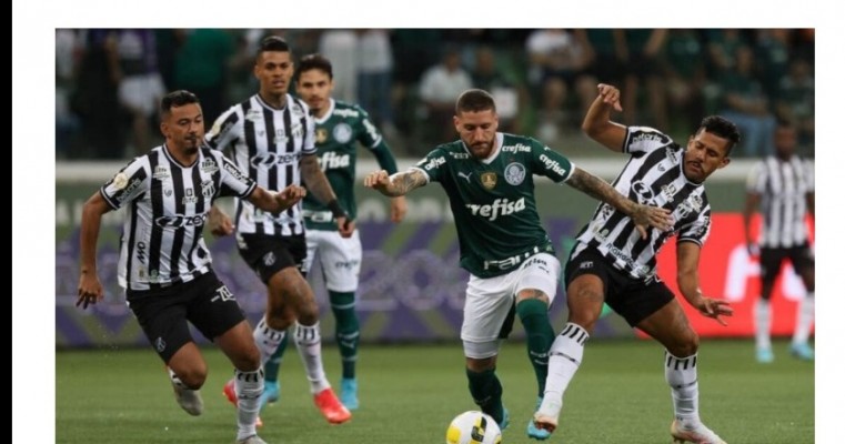 Ceará derrota Palmeiras para assumir liderança do Brasileiro