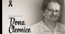 NOTA DE PESAR  de Dona Cleonice, 