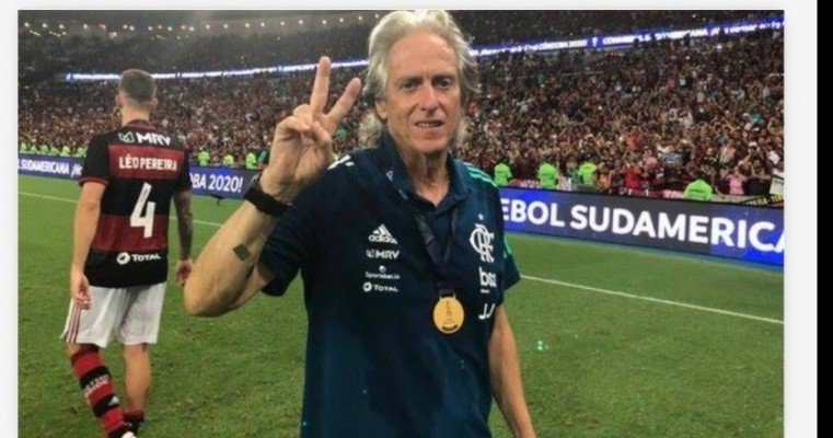 JORGE JESUS CHEGA AO BRASIL NESTA QUARTA-FEIRA (27),