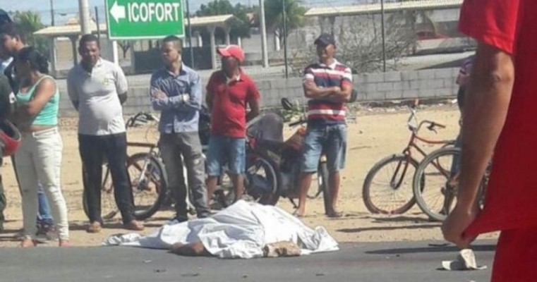 Motociclista morre em acidente próximo ao Alto da Aliança, em Juazeiro