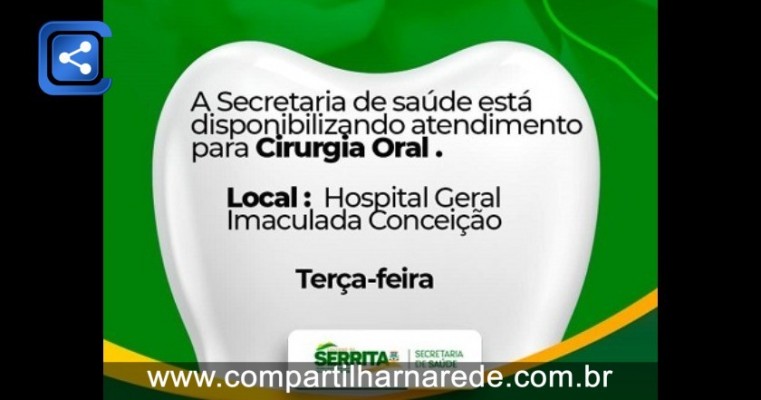 Hospital Municipal de Serrita passa a oferecer cirurgias odontológicas