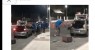 Motorista destrói o próprio carro após ser parado por blitz em Salvador.