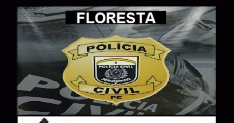 Políciais Civis de Floresta cumprem mandado de prisão na cidade de Inajá no Sertão de PE