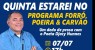 Maurício Ribeiro é o entrevistado de Djacy Nunes na Executiva FM, nesta quinta (7)
