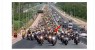 Bolsonaro participa de "mega motociata" em Vitória, no Espírito Santo;