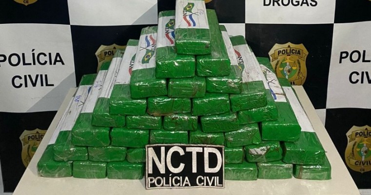 Vídeo: Polícia Civil prende paulistano "Mula do Tráfico" com 41 Kg de maconha na cidade de Penafote Ceará 