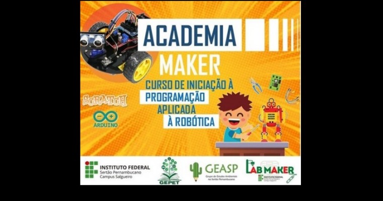 Campus Salgueiro do IFSertãoPE abre inscrições para curso de programação aplicada à robótica voltado a professores