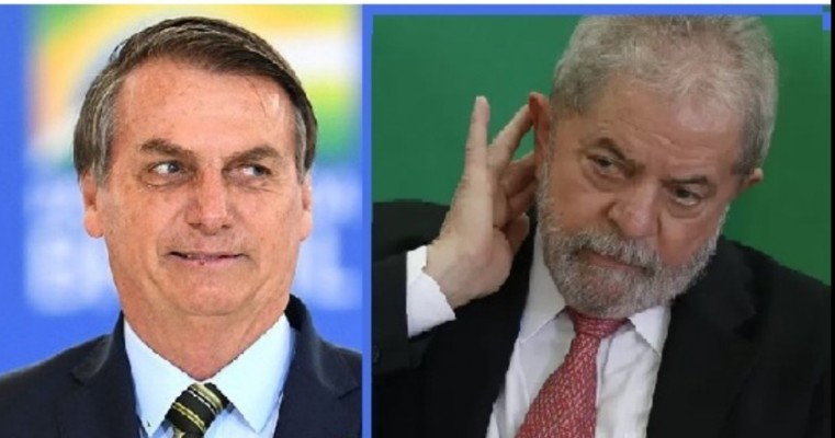 Última pesquisa traz Bolsonaro e Lula empatados com 38% de votos