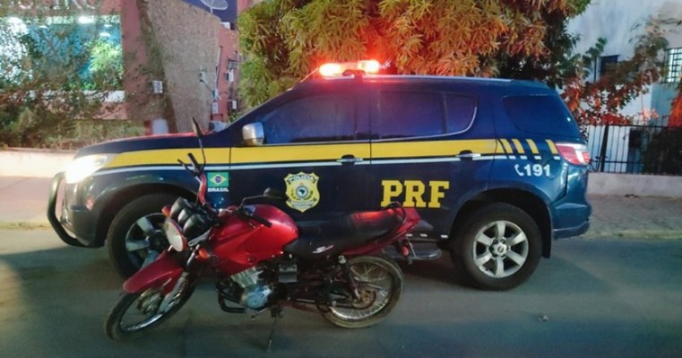 Polícia Rodoviária Federal detém Indivíduo com moto adulterada na BR 116, em Salgueiro no Sertão de PE 