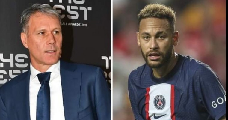 O Neto defendeu o Neymar das críticas do Van Basten, que chamou o brasileiro de 'chorão e desagradável