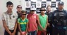Elementos que Roubaram Bradesco  no Sitio Logradouro em Umari, São presos na manhã de ontem.